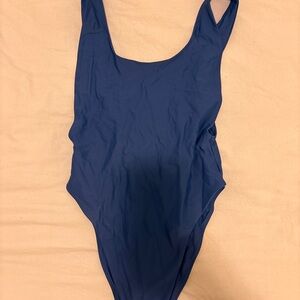 Aerie Women's Blue One Piece Swimsuit